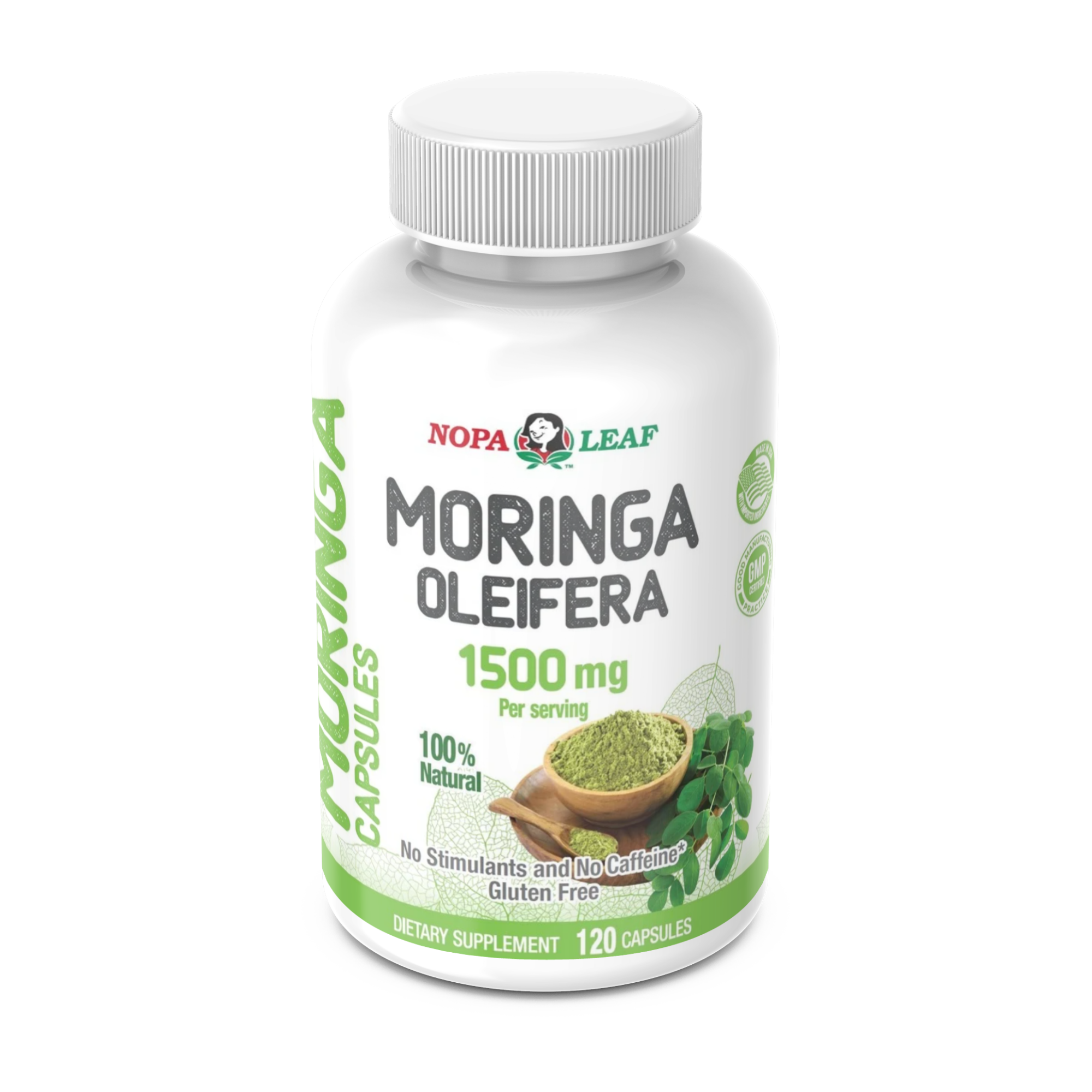 Moringa Oleifera – 1500mg Capsules x120
