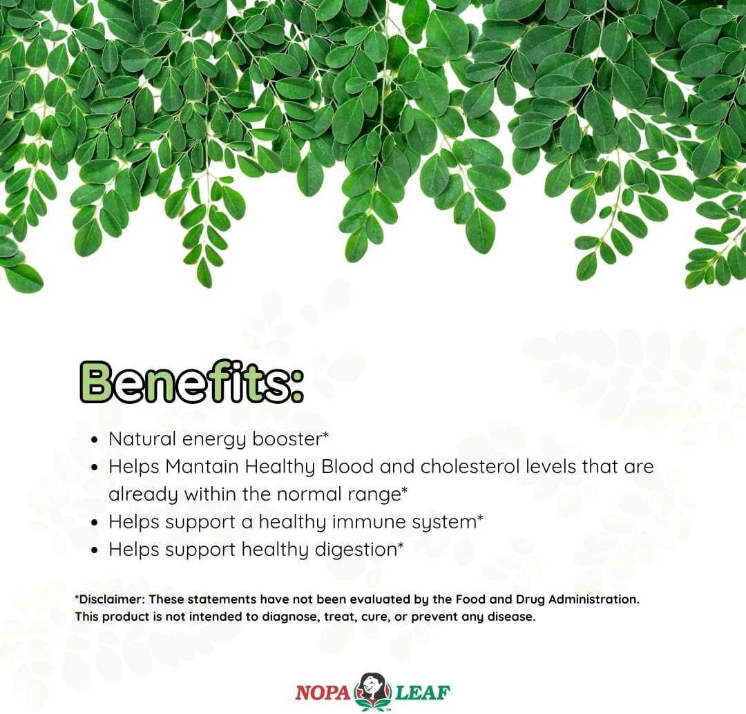 Moringa Oleifera – 1500mg Capsules x120 - Image 6