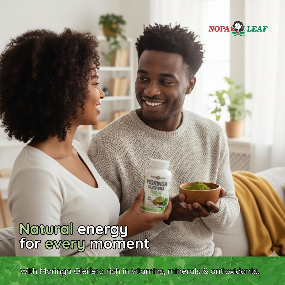 Moringa Oleifera – 1500mg Capsules x120 - Image 7