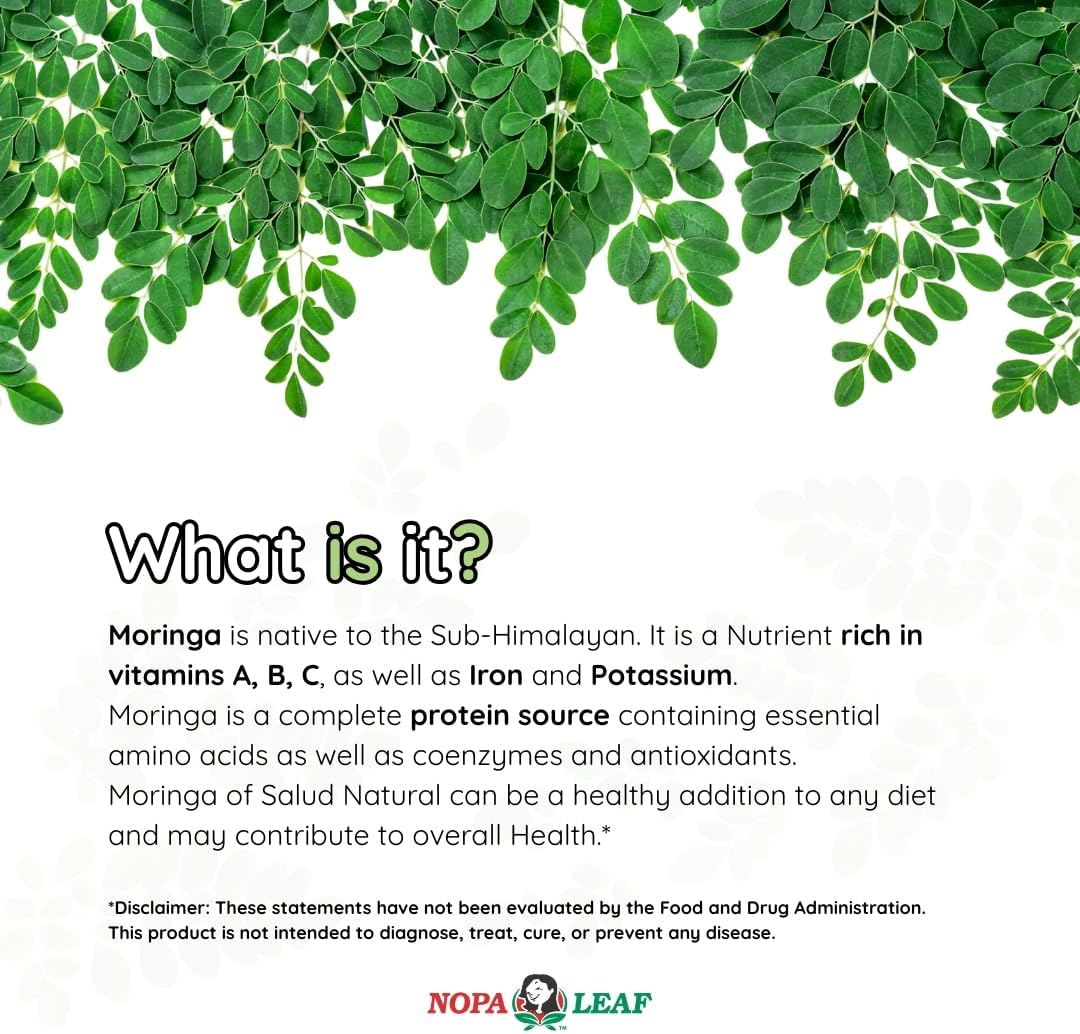 Moringa Oleifera – 1500mg Capsules x120 - Image 4